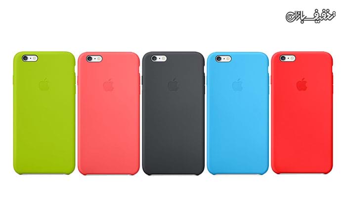 کاور سیلیکونی اوریجینال Apple iPhone 6 and 6 plus  Silicone Coverplus 