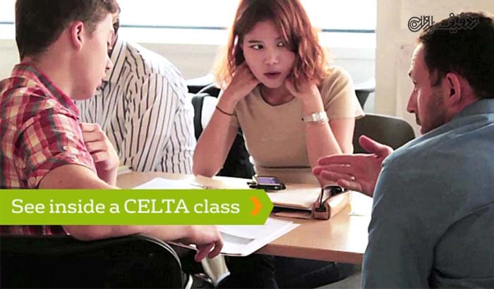 دوره آموزشی زبان انگلیسی به سبک CELTA در موسسه زبان فروغ ماه تابان