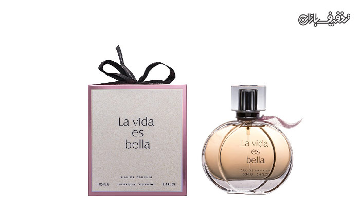 عطر زنانه La Vida Es Bella برند فراگرانس ورد Fragrance World