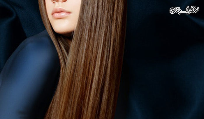 کراتینه احیای موهای آسیب دیده با مواد کانادایی در انستیتو پریوش