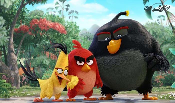انیمیشن پرندگان خشمگین Angry Birds دوبله فارسی اکران سینما غزل شیراز