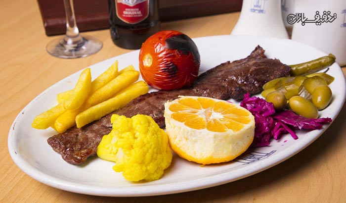 غذاهای ایرانی، فرنگی و فست فود مجموعه هتل تالار بصورت منو باز