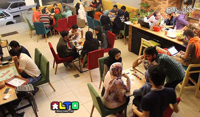 تفریح و بازی های مهیج بردگیم در کافه آلتو