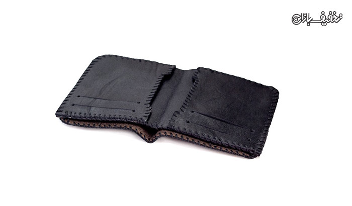 کیف جیبی چرم طبیعی دست دوز سایز کوتاه