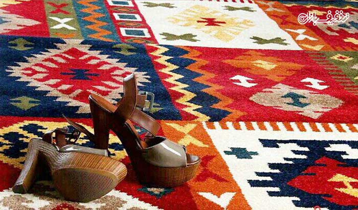 فرش ساوین اصلی طرح کوکب در فروشگاه فرش پاسارگاد