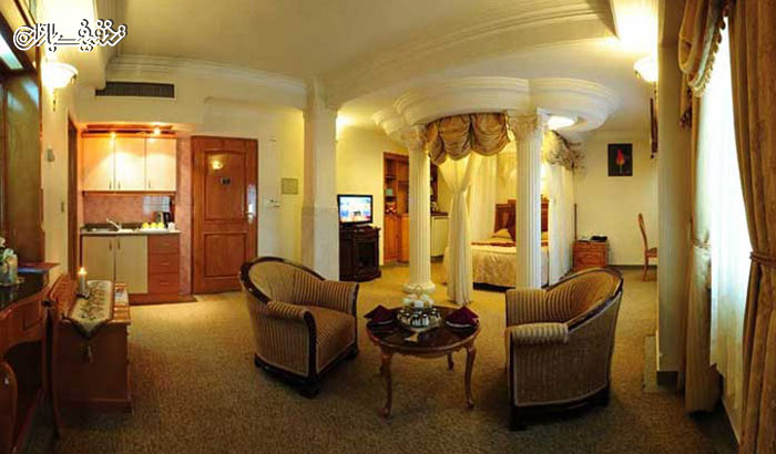 اقامت 3 شب و 4 روز در هتل 5 ستاره بین المللی قصر مشهد همراه با آژانس سفرهای رنگارنگ