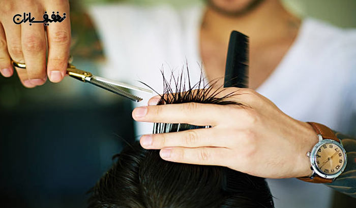 اصلاح موی سر ویژه آقایان در آرایشگاه نیو فیس