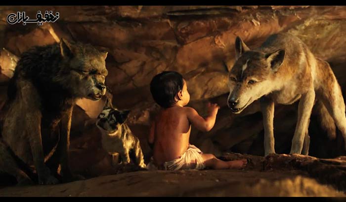 اکران فیلم موگلی افسانه جنگل (Mowgli Legend Jungle) با دوبله فارسی در سینما غزل 