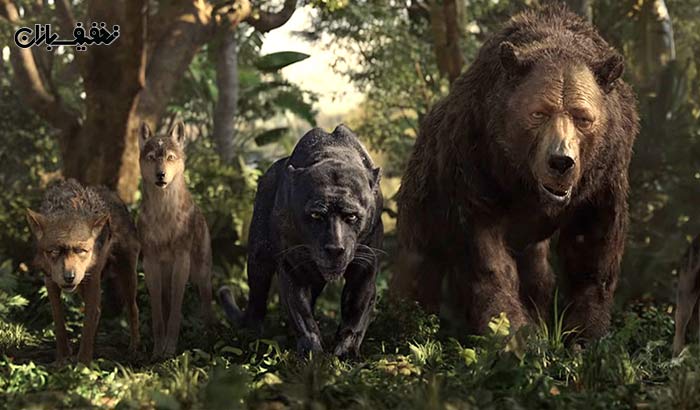 اکران فیلم موگلی افسانه جنگل (Mowgli Legend Jungle) با دوبله فارسی در سینما غزل 
