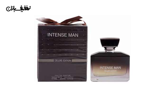 ادکلن مردانه Intense Man Deluxe Edition برند فراگرنس ورد Fragrance world