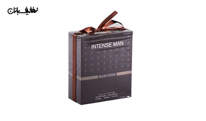 ادکلن مردانه Intense Man Deluxe Edition برند فراگرنس ورد Fragrance world