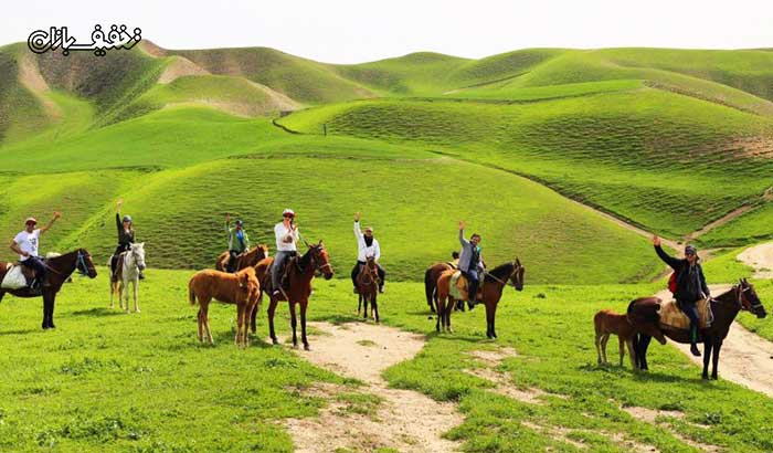 تور نوروزی شمال (ترکمن صحرا خالد نبی، خرقان، بسطام) با گروه شاد و پرانرژی آژانس مسافرتی نارنج و ترنج