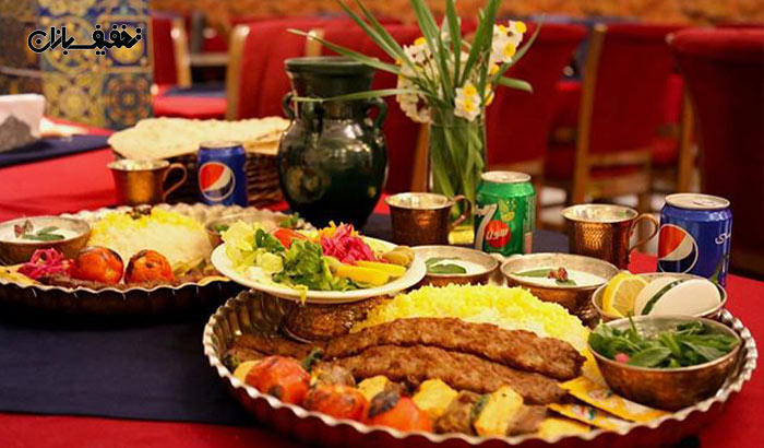 پکیج کباب میکس رستوران درویش 