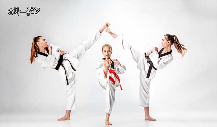 یک ماه ورزش های رزمی مانند کاراته ویژه بانوان در باشگاه ورزشی برسام 