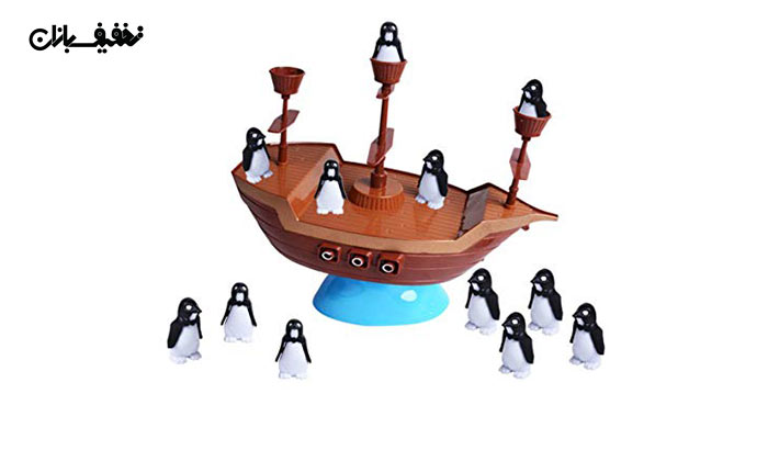 اسباب بازی تعادلی کشتی دزدان دریایی برای کودکان 3 سال به بالا Boat Pirates