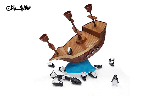 اسباب بازی تعادلی کشتی دزدان دریایی برای کودکان 3 سال به بالا Boat Pirates