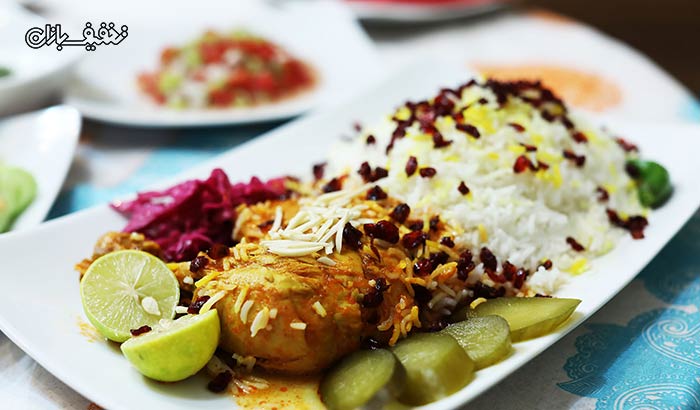 سفارش از منوی غذاهای ایرانی رستوران هتل اطلس شیراز 
