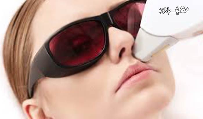  لیزر بدن و از بین بردن لک های پوستی با دستگاه لیزر دایود shr در سالن زیبایی فرناز