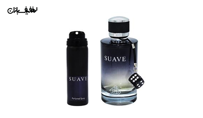 ادکلن مردانه ساواج Suave همراه با اسپری برند فرگرانس ورد Fragrance World