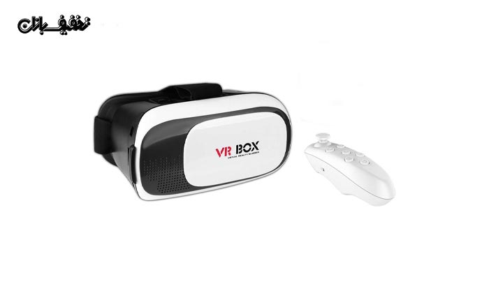 عینک واقعیت مجازی VR Box به همراه ریموت کنترل بلوتوثی