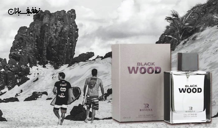 ادکلن مردانه بلک وود Black Woods برند روینا Rovena