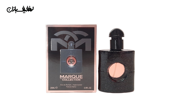 عطر زنانه مارکویی Black Opium بلک اوپیوم ( Fragrance World ) حجم 25 میل کد 109