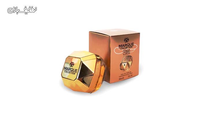 عطر زنانه مارکویی Lady Million Absolutely Gold لیدی میلیتون ( Fragrance World ) حجم 30 میل کد 131