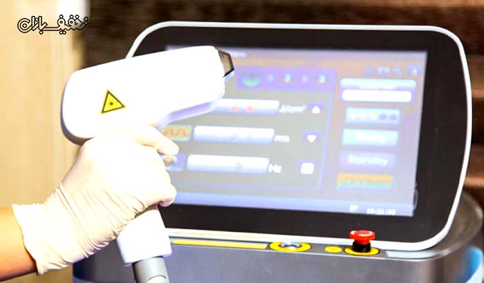 لیزر بدن با دستگاه الکس دایود اندیگ ۲۰۲۰ در کلینیک هیرا