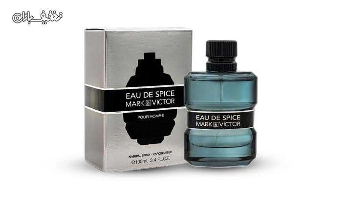ادکلن مردانه Eau De Spice Mark & Victor مارک اند ویکتور برند Fragrance World فرگرانس ورد