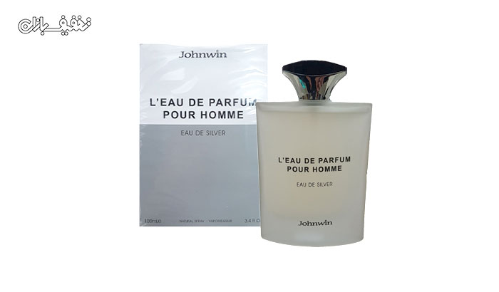 ادکلن مردانه  L'Eau De Parfum Pour Homme Silver برند Johnwin جانوین