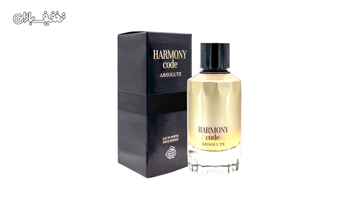 ادکلن مردانه Harmony Code Absolute هارمونی کد ابسولوت برند Fragrance World فرگرانس ورد