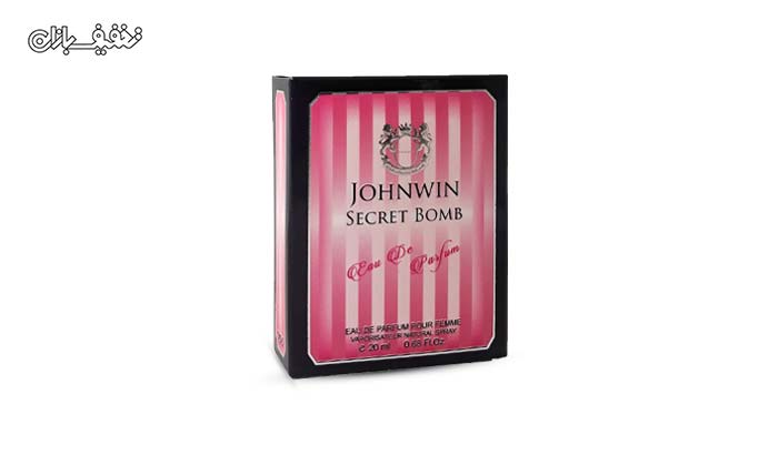 عطر زنانه کتابی Secret Bomb سیکرت بامب برند Johnwin جانوین حجم 20m