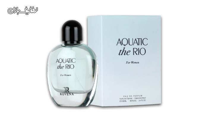 عطر زنانه Aquatic The Rio آکواتیک د ریو برند Rovena روونا