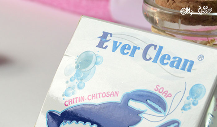 صابون گلیسیرینه شفاف خرچنگ اورکلین Ever Clean chitin soap