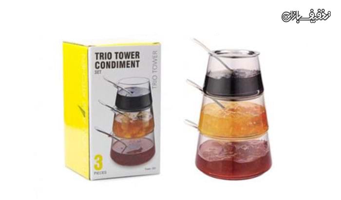 برج مربا Trio Tower Condiment