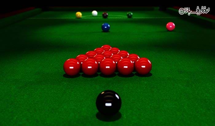 یک ساعت ورزش و سرگرمی با بازی اسنوکر Snooker باشگاه بیلیارد کوثر