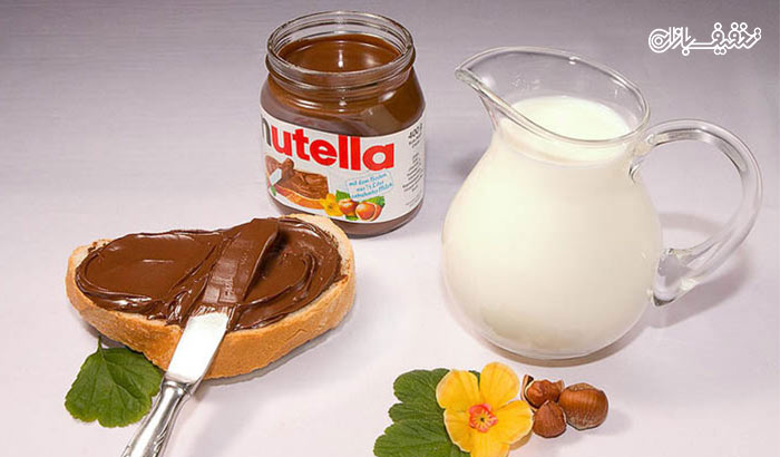 شکلات صبحانه Nutella با حجم ۳۵۰ گرمی و ۶۰۰ گرمی