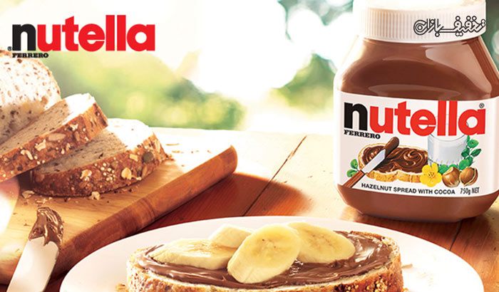 شکلات صبحانه Nutella با حجم ۳۵۰ گرمی و ۶۰۰ گرمی