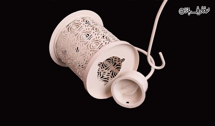 جاشمعی آویز مشبک با پایه فلزی