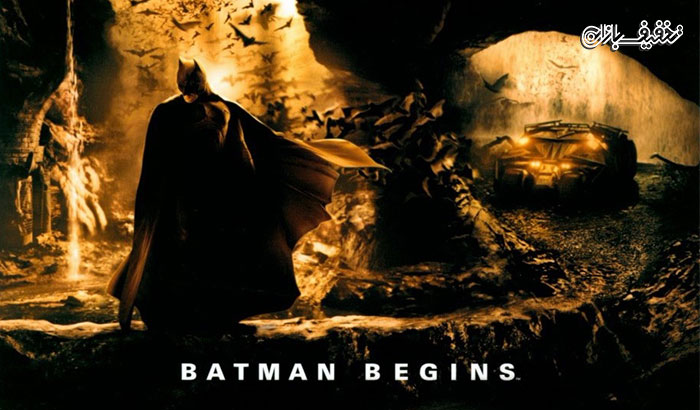 نمایش فیلم مهیج بتمن آغاز می‌کند Batman Begins اکران سینما غزل