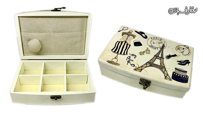 جعبه ی نگهدارنده چای کیسه ای و ملزومات خیاطی